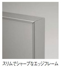 �X�����ŃV���[�v�ȃG�b�W�t���[��